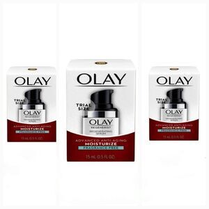LOT of 3 OLAY Regenerist Regenerating Serum Advanced Anti-Aging Moisture $35++